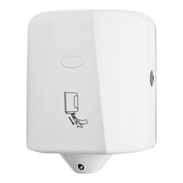 Buy cheap Center pull roll paper towel dispenser, white color, ABS material, wall mounted from wholesalers