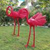 Buy cheap Stainless Steel Sculpture Flamingo with Red Painted from wholesalers