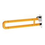 ABS Nylon Bathroom Hand Rails Folded 60*3.5*13.5cm Toilet Bars For Elderly