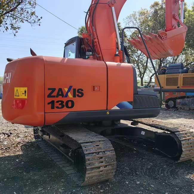 Middle Original Excavator HItachi ZX130-5A Crawl Excavator 12.5Tons Second-Hand Machine