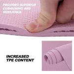 Environmentally Friendly 2mm Travel Size Yoga Mat , Folding Printed Yoga Mat