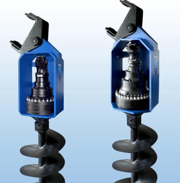 Buy cheap 1.5 Ton Auger Attachment For Mini Excavator Hole Drill Q345B from wholesalers