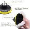 Buy cheap 7Pcs Wheel Wool 70mm Buffing Polishing Pads Set 4.8 Ounces from wholesalers
