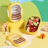 Buy cheap Metal Bento Lunch Box Bee Shaped Lunch Box 304 Stainless Steel Yellow from wholesalers