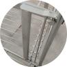 Buy cheap Strong Frame Material Handling Cart Trolley Delivery Goods Silver Color from wholesalers