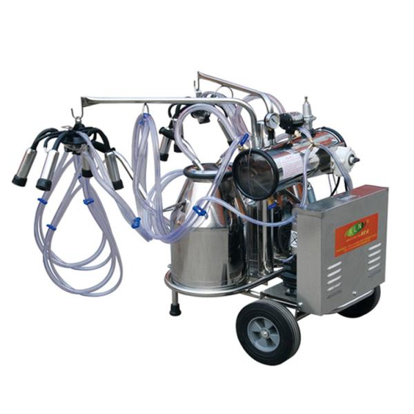 Buy cheap Dairy Farm Equipment Automatic Electric Cow Milking Machine Vacuum Pump from wholesalers