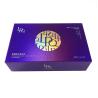 Buy cheap Custom Cardboard Purple Magnetic Gift Box For Mask Skincare Bottles from wholesalers