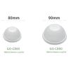 Buy cheap 100% Biodegradable Reusable Natural Sugarcane Pulp 80Mm Dome Paper Cup Lids For Coffee Shop from wholesalers