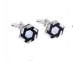 Sport 3D Design Round Cufflinks Boyfriend Husband Men's Shirt Animated Engraved