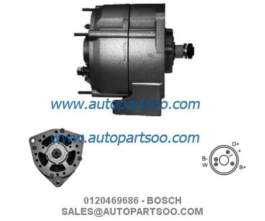 Buy cheap 0120469686 0120469982 - BOSCH Alternator 24V 55A Alternador from wholesalers