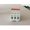 Buy cheap Miniature 3 Phase Circuit Breaker PA66 Material Short Circuit Protection from wholesalers