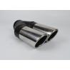 Buy cheap 90mm Outlet BMW Carbon Fiber Exhaust Tips from wholesalers