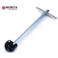 Buy cheap 280mm/11" basin pipe wrench self-adjustable in 180 degree range carbon steel product