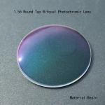 Quality Lenses 1.56 HMC Round Top Bifocal Lens Photochromic
