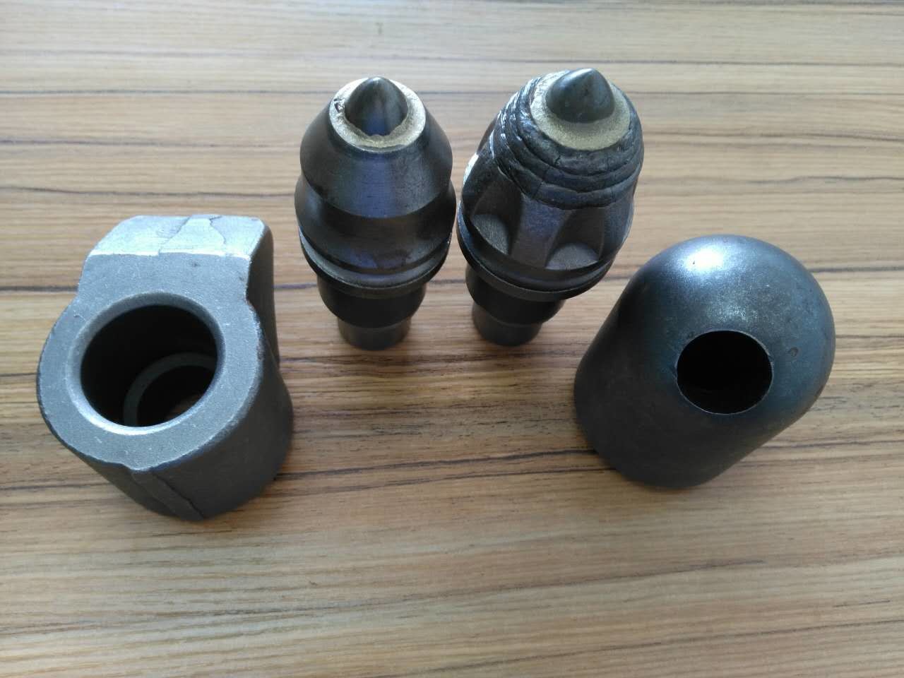 42Crmo 55hrc Rock Auger Bullet Teeth Hard Rock Drilling