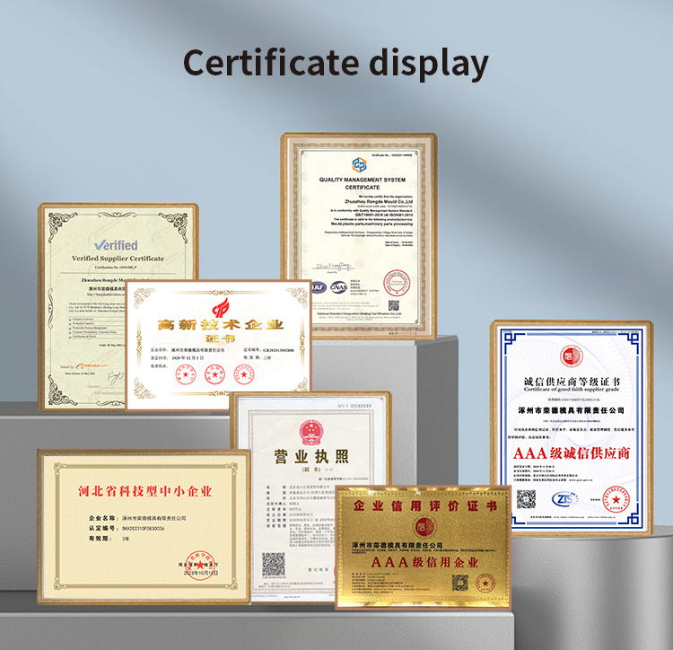 Custom Metal Mold Plastic Parts with Polished Aluminum Alloy Die Casting and Customized Colors