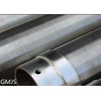 Buy cheap Galvanized 1.5mm Slotted Sand Control Screen Water Well Pipe High Flow Capacity product