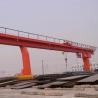 Buy cheap Rail Mounted Double Trolley 50t Goliath Single Girder Gantry Crane from wholesalers