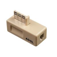 Buy cheap 6P2C Isolates Modem 2 Pin Telephone Accessories , Telephone ADSL Filter product