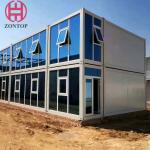 Buy cheap Zontop Modern Flat Pack Portable Living 40ft Luxury China Prefab Homes 3 Bedroom from wholesalers