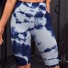 Buy cheap Tie-dyed high-waisted hip-lifting high-waisted pants fitness pants yoga pants women from wholesalers