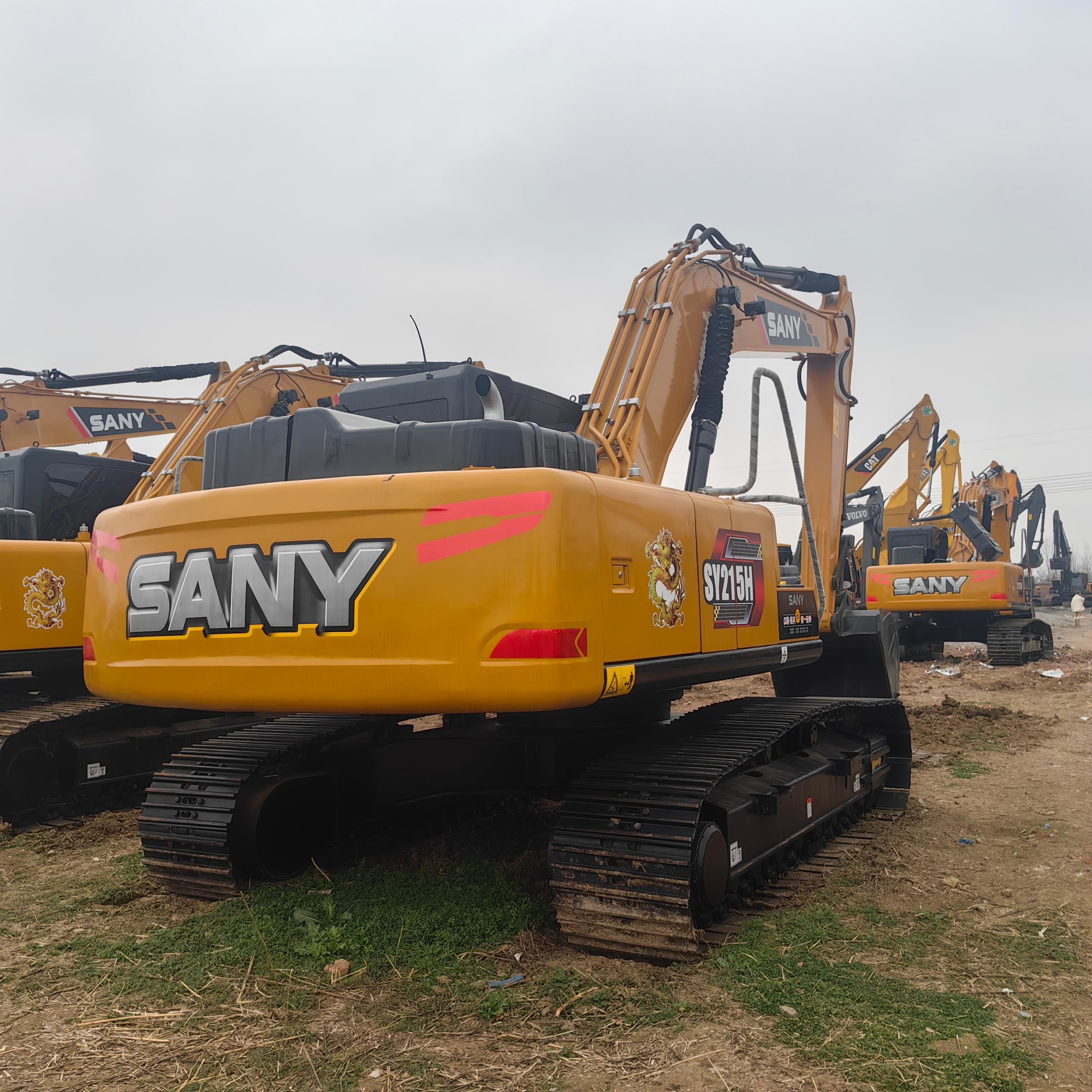 New Arrival Used SANY Brand Sy215H Excavator 21 Ton Heavy Earth Moving Machine For Sale
