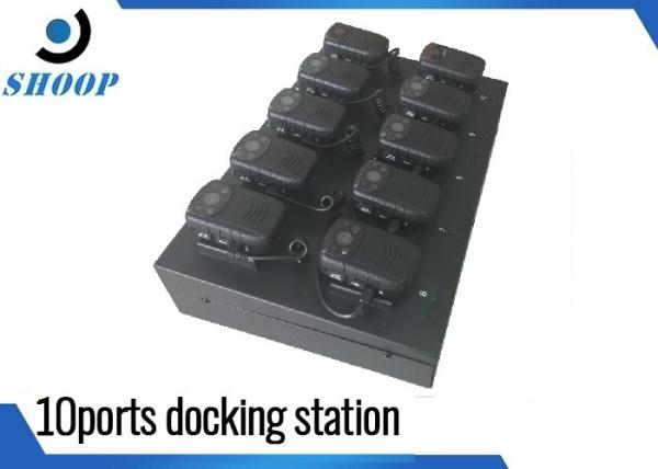 Buy cheap 10 Units Night Vision Body Camera Docking Station Secure With Charging from wholesalers