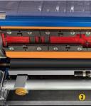 Overall Paper Oil Coating UV Varnishing Machine Two Units 1200mm