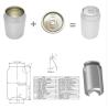 Buy cheap 250 Ml Drink Package Empty Aluminum Cans For Beverage from wholesalers