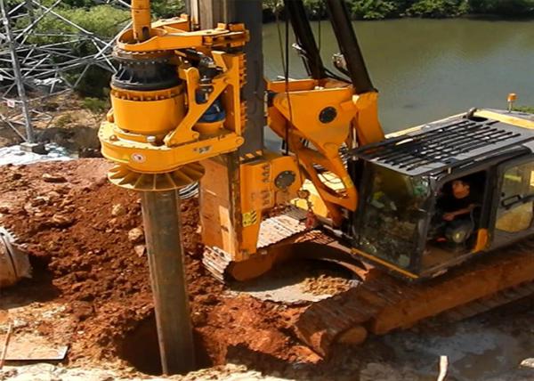 Buy cheap 125KN Crawler Auger Machine For Piling Hydraulic Used Pile Driving Equipment from wholesalers
