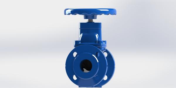 Buy cheap Ductile Iron Gate Valve Resilient Seated Rising Or No Rising Stem from wholesalers