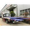 Buy cheap FAW 3 Ton Road Wrecker Tow Truck / Transporter Recovery Truck With Crane EURO 5 from wholesalers