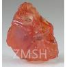 Buy cheap Peach Orange Paparacha Lab Made Sapphire Raw Gem Stone For Decoration Necklace Ring Earring from wholesalers