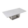 Buy cheap ODM 0.26CBM Stainless Steel Coffee Table Living Room Furniture from wholesalers
