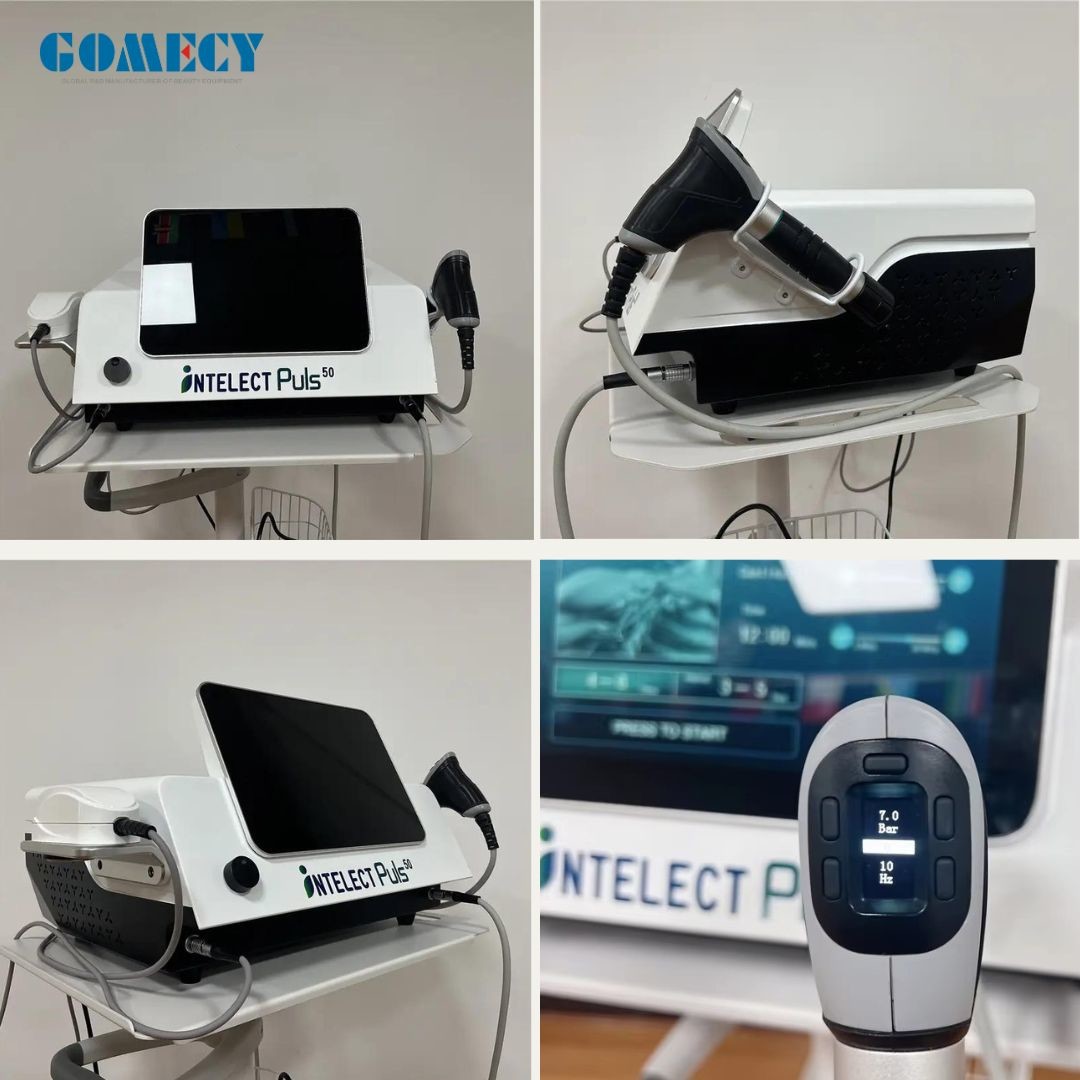 Rehabilitation Physiotherapy Backbone Spine Fascia Massage Vibrating Mechanism Shockwave Machine