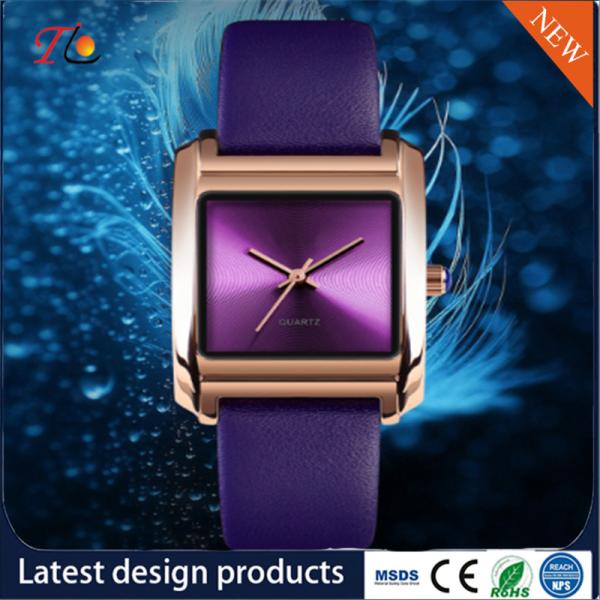 Wholesale PU Strap/Band Ladies Watch Fashion Watch Alloy Case Elegant and