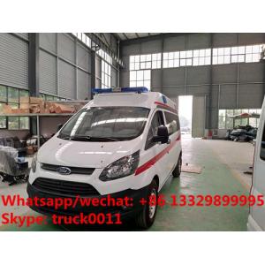 Buy cheap 2020s high quality and low price FORD 4*2 LHD Transit gasoline Engine Ambulance car for sale, ambulance vehicle from wholesalers