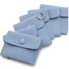 Buy cheap Microfiber Fabric Drawstring Gift Bags Envelope Suede Charms Packing from wholesalers