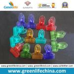 Plastic Colorful Semi-Circle/Star/Heart/Square Office Paper Clips