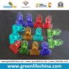 Buy cheap Colored Semi-Circle Shape Plastic Office Stationery Supply Paperclips from wholesalers