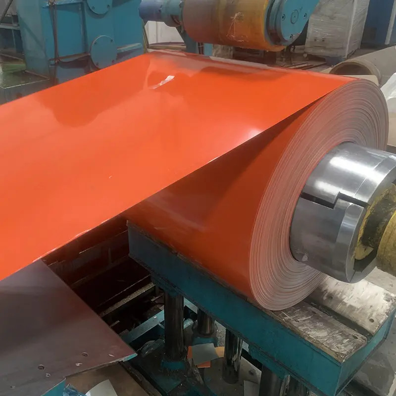 Commercial Pre painted Galvanized / Galvalume Steel Coil Akzo Nobel / Beckers / Valspar / PPG EN10142