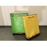 Buy cheap Plastic Large Folding Courier Parcel Delivery Bag For Packages Storage, express bag, drawstring courier packing bag from wholesalers