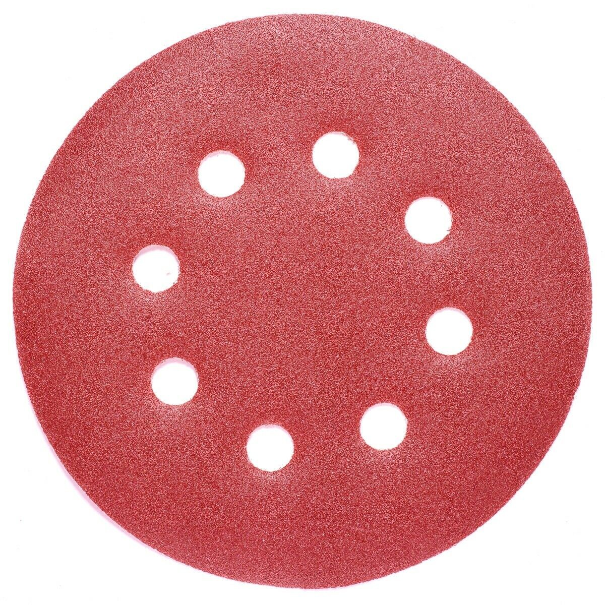 Sandpaper Aluminum Oxide Hook Loop Sanding Discs 6inch 15 / 17 Holes