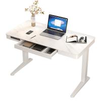 Buy cheap 2023 Design Modern Luxury CEO Office Wooden Desk White Electric Table for Adult product