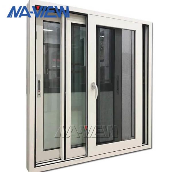 Buy cheap Powder Coated Aluminium Sliding Windows Horizontal With Mosquito Net from wholesalers
