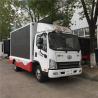 Buy cheap FAW 4x2 Diesel LED Screen Mobile Advertising Truck 3707ml Displacement from wholesalers
