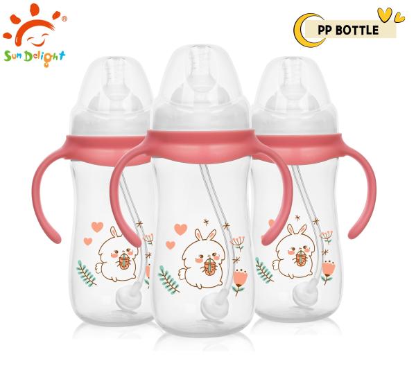 Buy cheap Double Handle Baby Silicone Feeding Set With Nipple Easy Cleaning At 110C-120C Temperature from wholesalers