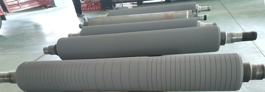 B Flute Hard Chrome Plated Traditional Corrugating Roll