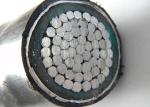 Al Conductor PVC Low Voltage Power Cable , Aluminium Wire Armoured Cable