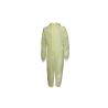 Buy cheap PP+PE 50GSM Breathable Waterproof Anti-static Disposable Medical Clothing Polyester Thread Rib-knitted Cuffs&Ankles from wholesalers